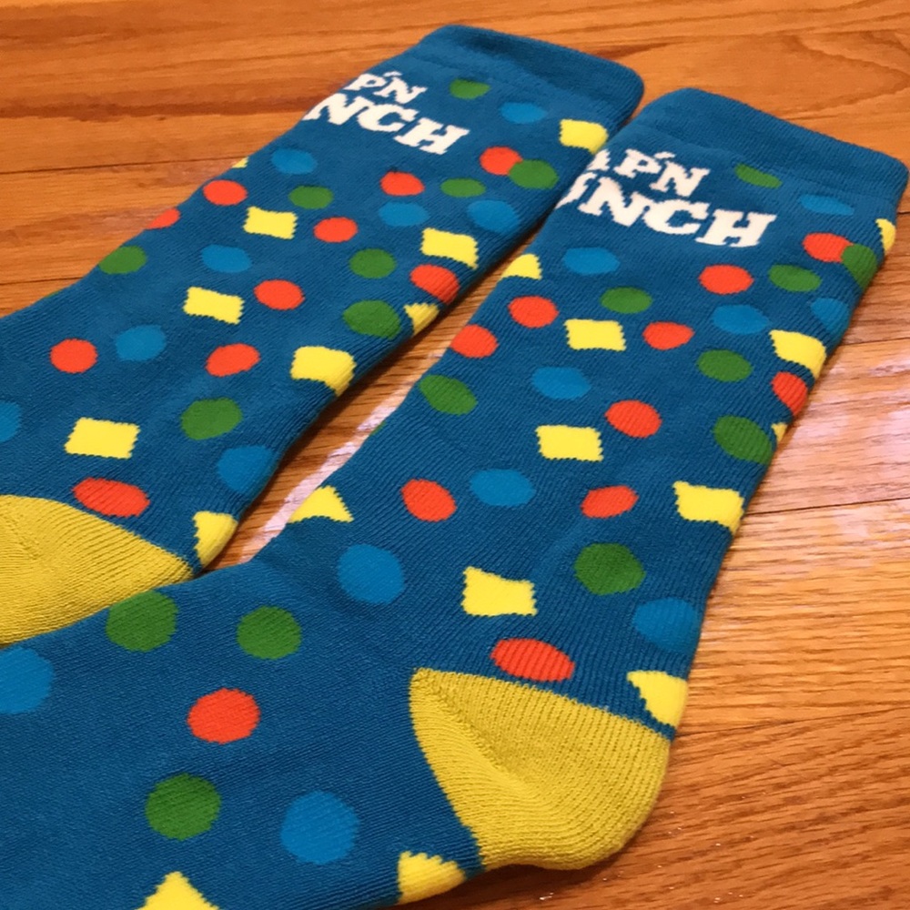 Captain Crunch Cereal Fun Pantone Socks (Brand New) - Picture 2 of 8